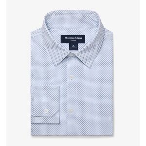 MIZZEN+MAIN Leeward Lightweight Wrinkle-Resistant Performance Button Down 3XL